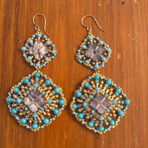 Miguel Ases turquoise chandelier